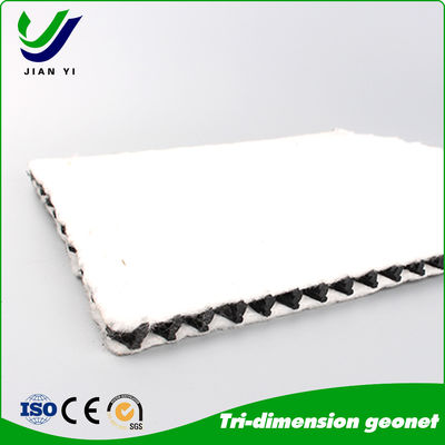 উচ্চ প্রসার্য শক্তি ≥16kN/m ইউভি প্রতিরোধী 3D কম্পোজিট ড্রেনেজ জিওনেট রাসায়নিক প্রতিরোধ ক্ষমতা সহ