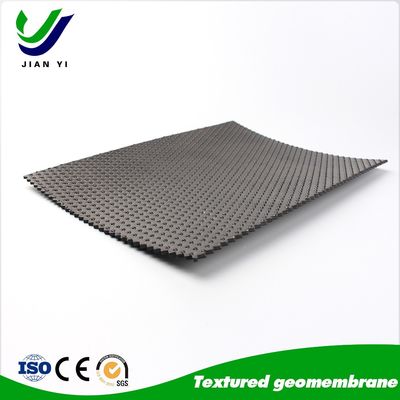 অতি-নিম্ন প্রতিরোধ ক্ষমতা উচ্চ ঘর্ষণ সহগ HDPE স্থিতিশীল প্রকৌশল জন্য Geomembrane
