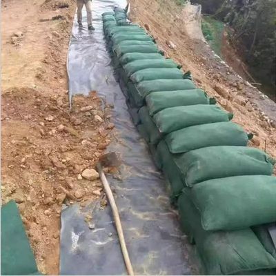 পরিবেশ বান্ধব বালি বাধা ব্যাগ ইউভি প্রতিরোধী পুনরায় ব্যবহারযোগ্য সর্বোচ্চ অবশিষ্টাংশ ধরে রাখার জন্য ডিজাইন করা 30 * 70 সেমি / 25 * 70 / 40 * 60 সাদা