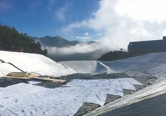 বড় আকারের সিভিল ইঞ্জিনিয়ারিং প্রকল্পে দ্রুত প্রয়োগের জন্য সহজেই ইনস্টলযোগ্য এবং টেকসই লম্বা ফিলামেন্টের ভূতাত্ত্বিক টেক্সটাইল