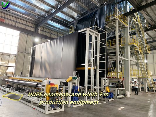 জল ধারণের জন্য ৭০০% প্রসারণ ক্ষমতা, অতি-নিম্ন ভেদ্যতা এবং চমৎকার রাসায়নিক প্রতিরোধ ক্ষমতা সম্পন্ন HDPE মসৃণ জিওমেমব্রেন লাইনার