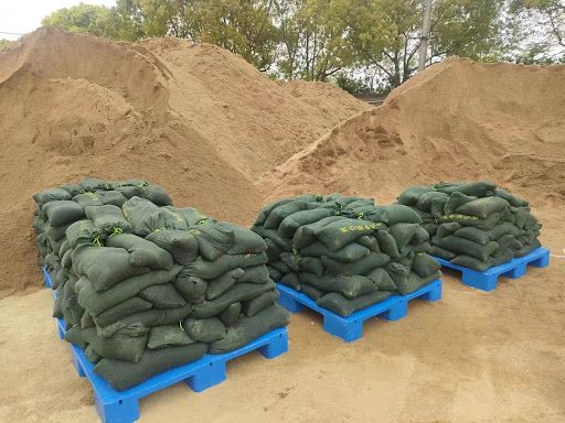 80mm x 50mm EcoBag constructed with polyester fiber polypropylene fiber provides effective sustainable erosion control and greening applications