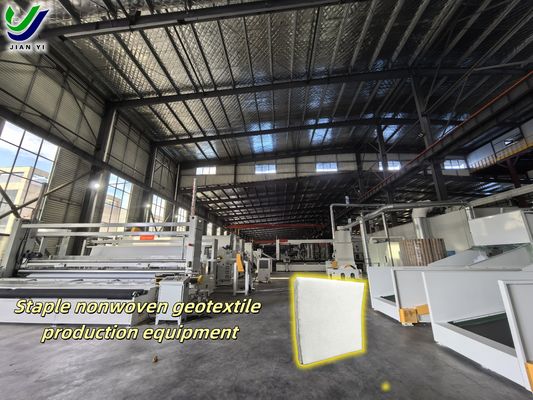 ইউভি প্রতিরোধের হোয়াইট শর্ট ফাইবার জিওটেক্সটাইল জমির কাজের জন্য ইঞ্জিনিয়ারিং শক্তি টেকসই এবং মাটি স্থিতিশীল উপাদান