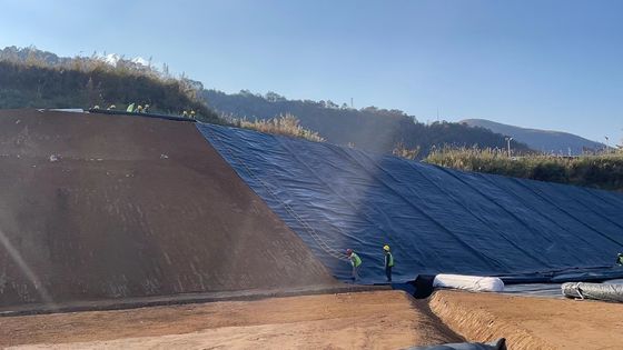 Flexible Storage Liner Geomembrane with 100g/m2-800g/m2 Weight 1m-6.6m Width and 50m-200m Length for Water Storage